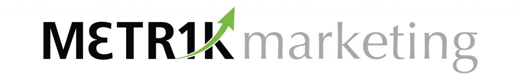 Metrik Marketing Logo On White Data Driven Results 2